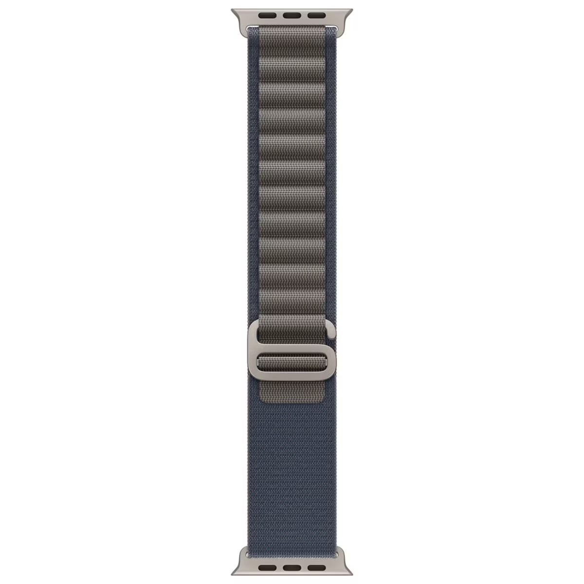 Bracelet Apple Alpine Bleu Taille M 49 mm