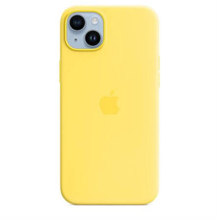 Coque Apple MagSafe iPhone 14 Plus Silicone Canary Yellow