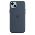 Coque Apple MagSafe iPhone 14 Plus Silicone Storm Blue