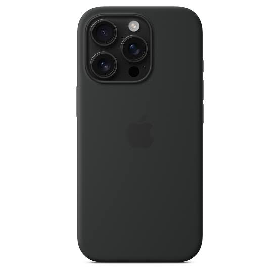 Coque Apple MagSafe iPhone 16 Pro Silicone couleur noir