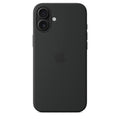 Coque Apple MagSafe iPhone 16 Plus silicone couleur noir