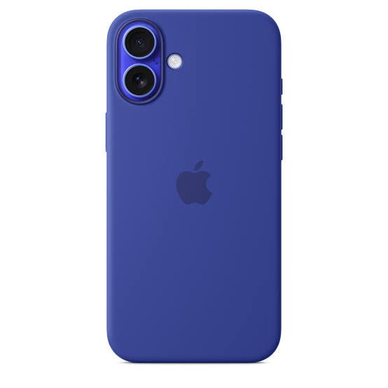 Coque Apple MagSafe iPhone 16 Plus silicone Ultramarine