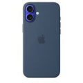 Coque Apple MagSafe IPhone 16 Plus silicone Denim