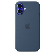 Coque Apple MagSafe IPhone 16 Plus silicone Denim