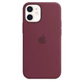 Coque Apple MagSafe iPhone 12 mini silicone Plum