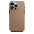 Coque Apple MagSafe iPhone 15 Plus tissage fin Taupe