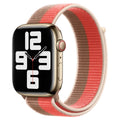 Bracelet Apple Watch Sport Loop Pink Pomelo/Tan 44/45/46/49 mm