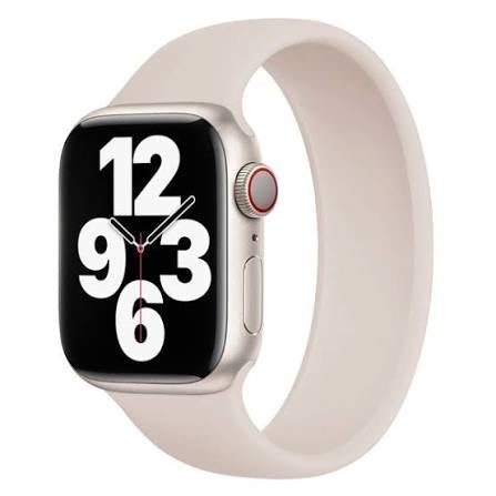 Bracelet Apple Watch Solo Loop Starlight taille 11 44/45/46/49 mm