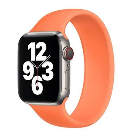 Bracelet Apple Watch Solo Loop Kumquat 11 44/45/46/49 mm
