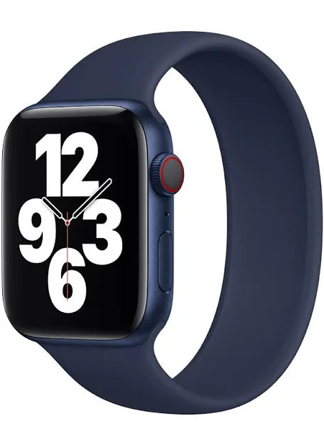 Bracelet Apple Watch Solo Loop Deep Navy Taille 12 44/45/46/49 mm